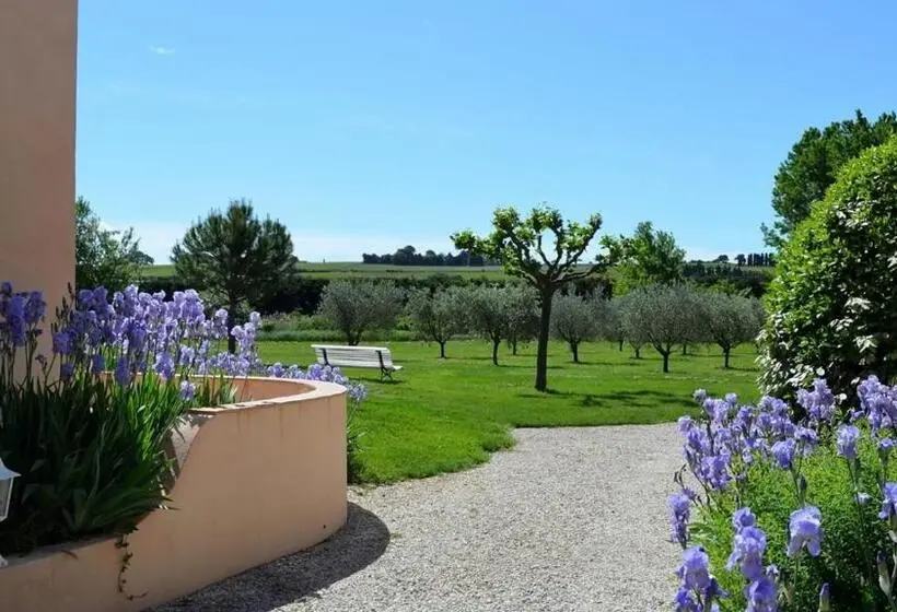 テラス付きスタンダードルーム, La Ramade 5 Chambres & Table D Hôtes En Drôme Provençale