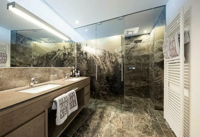 Deluxe-huone Parveke, Das Gerstl Alpine Retreat