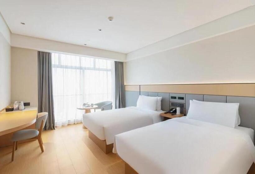 Quarto Estandar 2 Camas Casal, Qinman Hotel   Gongbei Port Fuhuari Branch