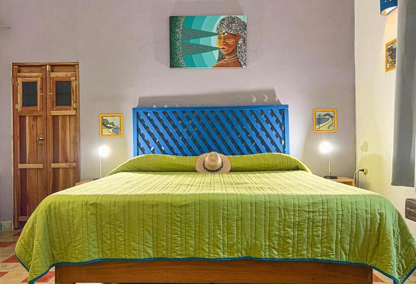 חדר דחוקס עם מיטת קינג, Hostel Candelaria