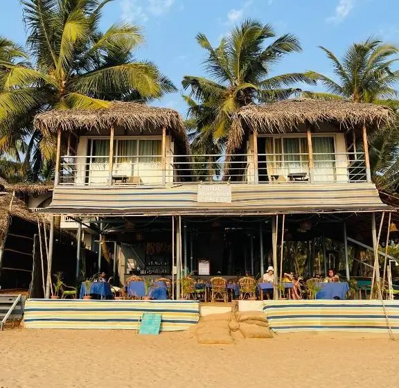 Deluxe-huone Merinäkymä, Agonda Beach Chalets