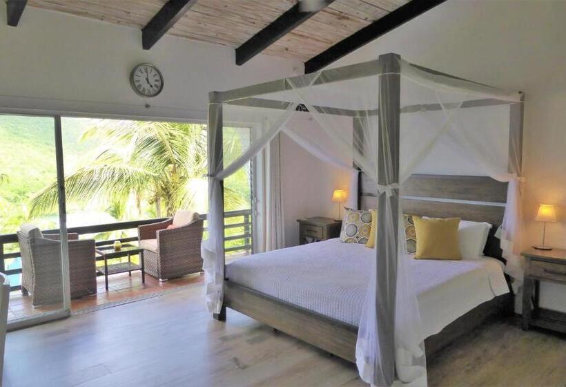 سوئیت با تخت بزرگ, Marigot Palms Luxury Caribbean Apartment Suites