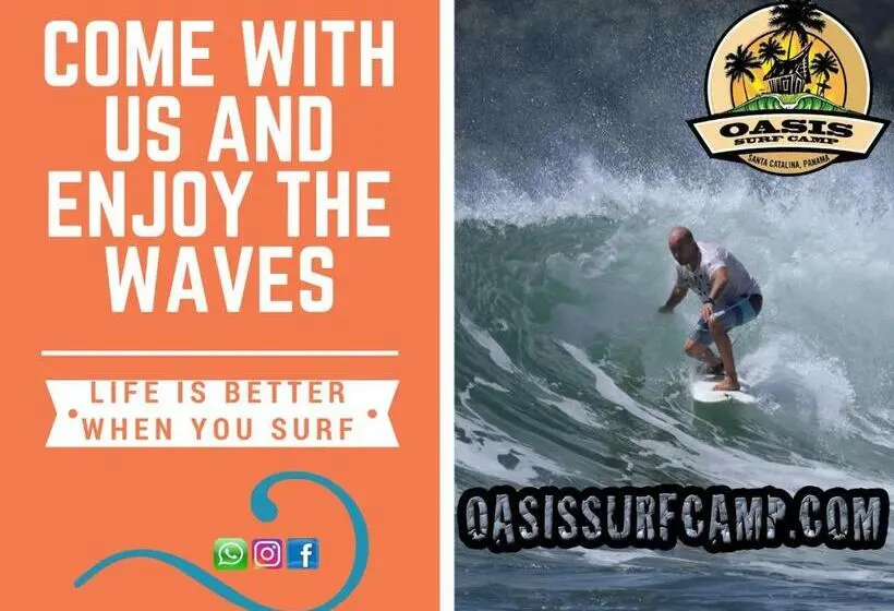 اتاق استاندارد با چشم‌انداز دریا, Oasis & Surf Camp