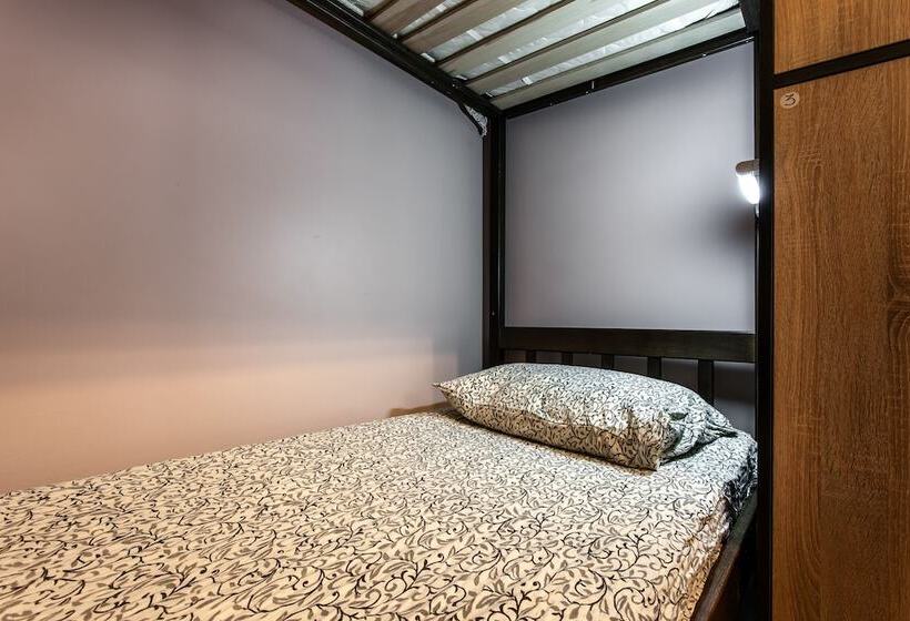 سرير فى غرفة مشتركه, Centrum Hostel