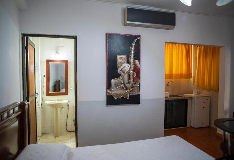 اتاق اجرایی با تخت بزرگ, Buen Retiro Apart