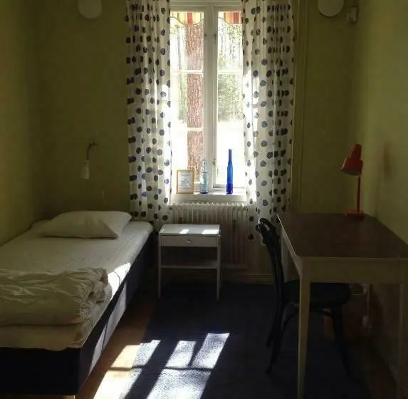 Standard Yhden Hengen Huone Jaettu Kylpyhuone, Borrgården Hostel
