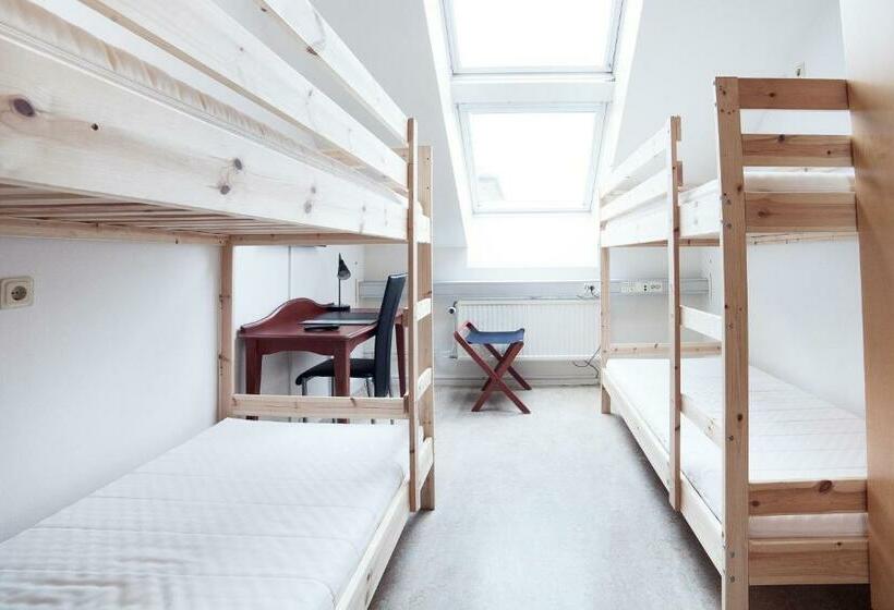 חדר סטנדרטי לארבעה עם חדר אמבטיה משותף, Pronova Hotell & Vandrarhem