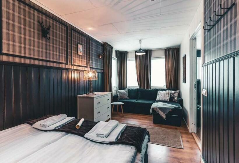 חדר משפחתי חדר אמבטיה משותף, åre Bed & Breakfast