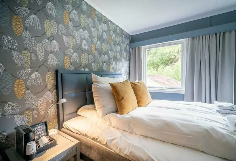 Standard-huone Puutarhanäkymä, Utsikten By Classic Norway Hotels