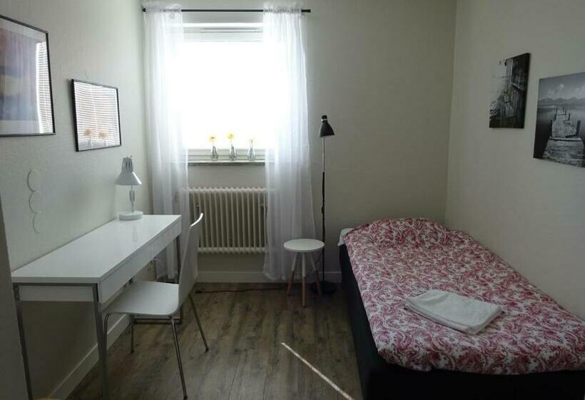 חדר סטנדרד יחיד חדר אמבטיה משותף, Ekbackens Vandrarhem