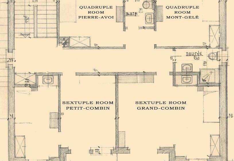 غرفة قياسية ثلاثية, Map Verbier Village