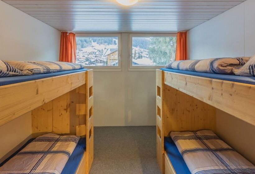 Standard Fyrbäddsrum Delat Badrum, Mountain Lodge Backpackercamp