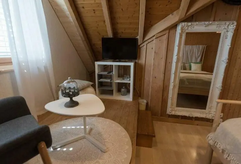 Standard-huone Jaettu Kylpyhuone, Bnb Alpenblick