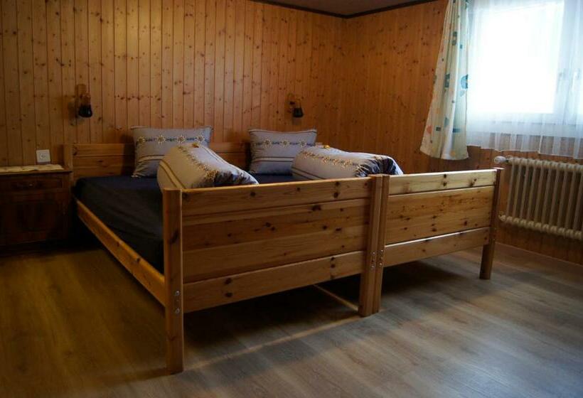 اتاق استاندارد سه تخته با سرویس بهداشتی مشترک, Alpenblick Muotathal