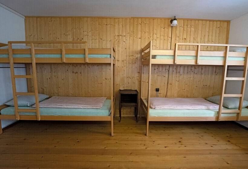 غرفة قياسية رباعية حمام مشترك, Leissigen Youth Hostel