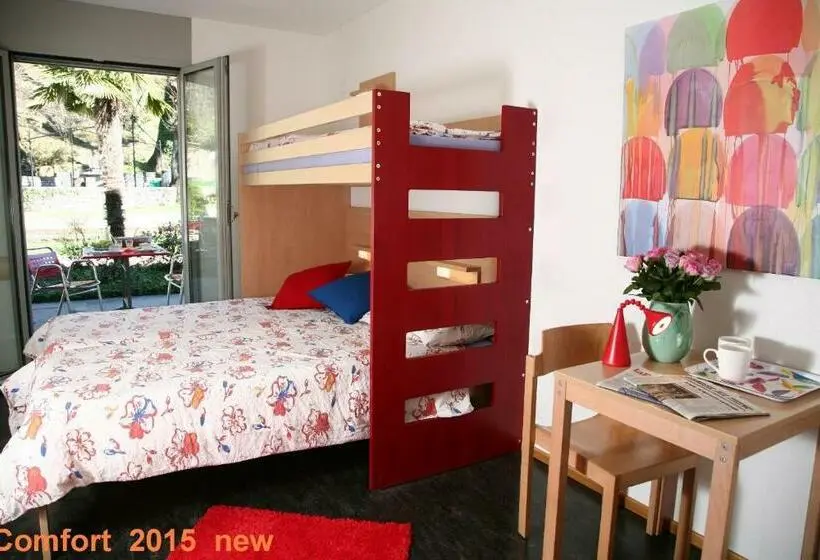 Comfort-huone, Lugano Savosa Youth Hostel