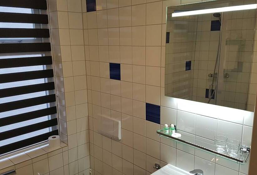 غرفة قياسية مزودة بشرفة مطلة على الحديقة, De Vier Seizoenen