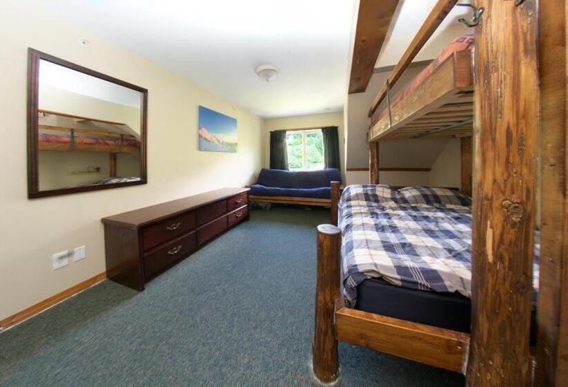 家庭房间共用浴室, Squamish Adventure Inn