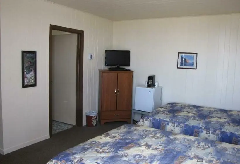 ２ダブルベッドのスタンダードルーム, Motel Du Haut Phare