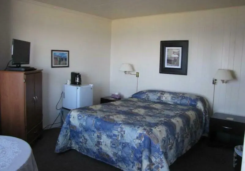 クイーンサイズベッドのスタンダードルーム, Motel Du Haut Phare