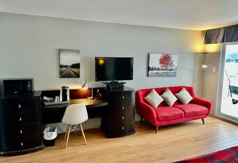 Sviitti Parveke, Motel Le Point De Vue