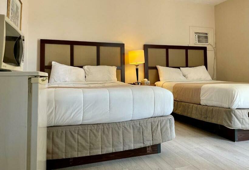 스탠다드 룸 더블 침대 2개, Motel Saint Hilaire