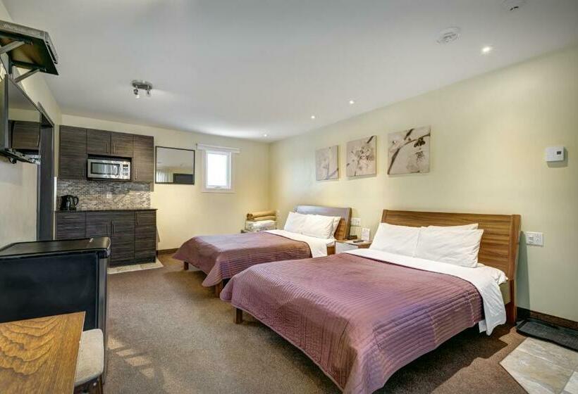 带2个双人床的标准工作室, Auberge St. Jacques