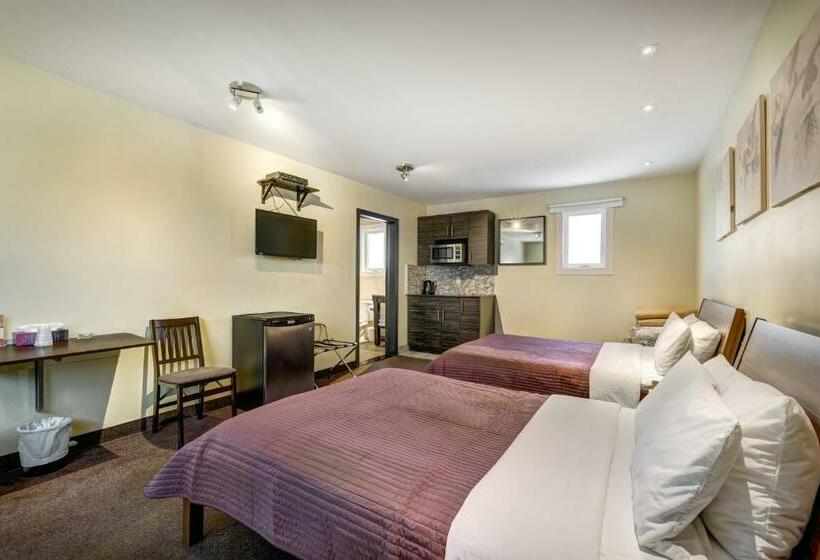 带2个双人床的标准工作室, Auberge St. Jacques