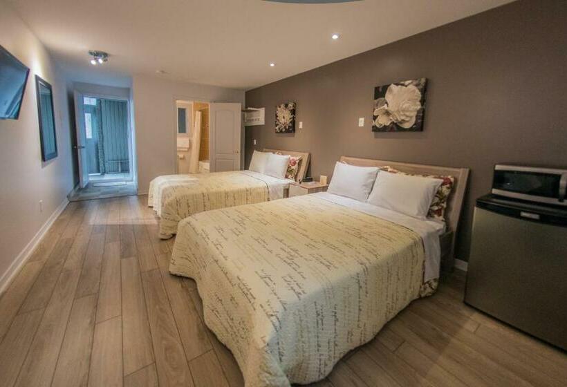 带2个双人床的标准工作室, Auberge St. Jacques