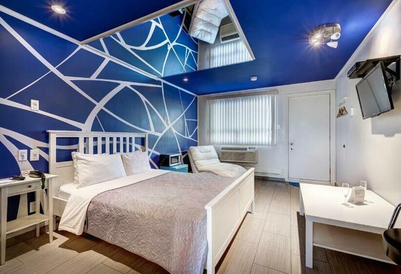 标准间带漩涡浴缸, Auberge St. Jacques