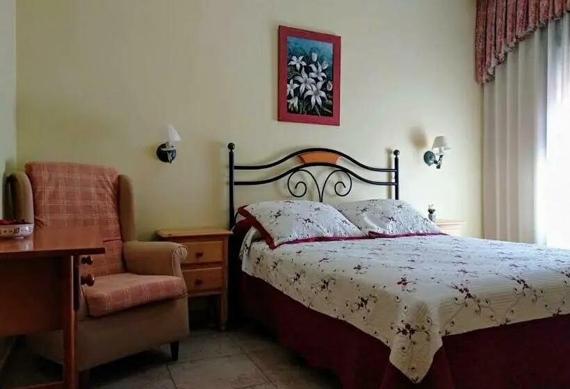 Standard-huone Terassi, Hostal Almenara