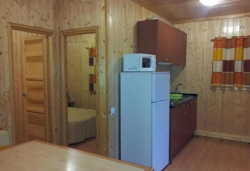 1ベッドルームハウス, Camping Bungalows Cabañas La Vera