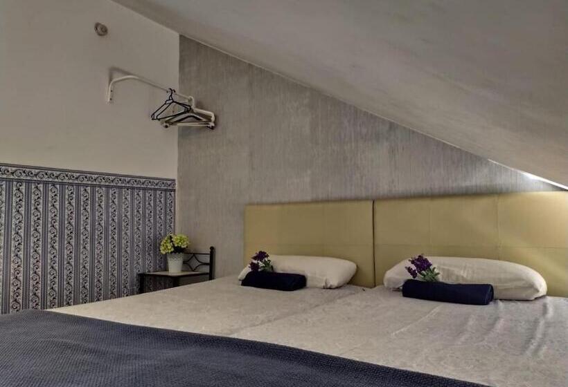 Economy Zimmer geteiltes Bad, Málaga Centro Hostel