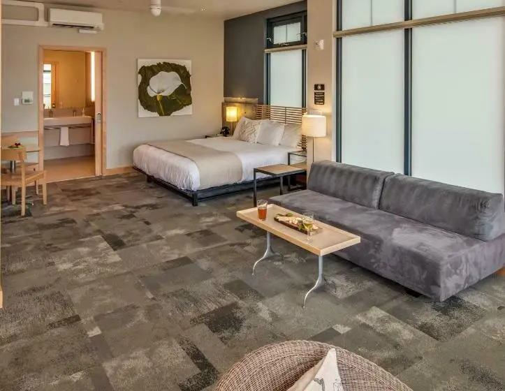 Deluxe-huone King-vuode, Island Inn At 123 West
