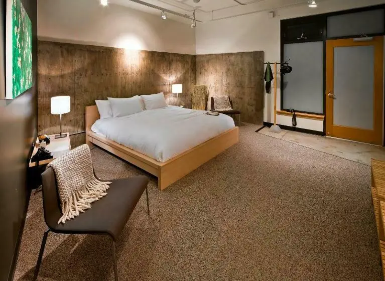 Standard-huone King-vuode, Island Inn At 123 West
