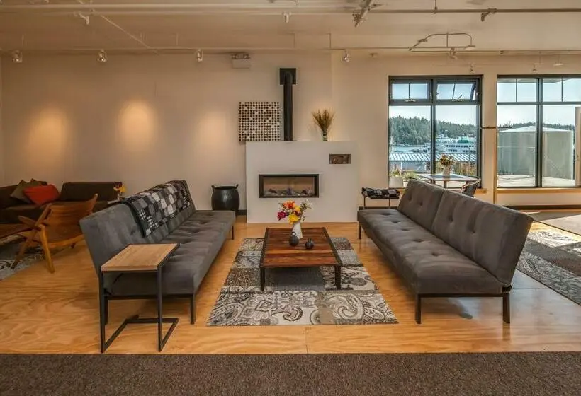 Standard-huone King-vuode, Island Inn At 123 West