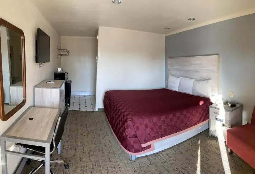 キングサイズベッドのスタンダードルーム, Antlers Budget Inn