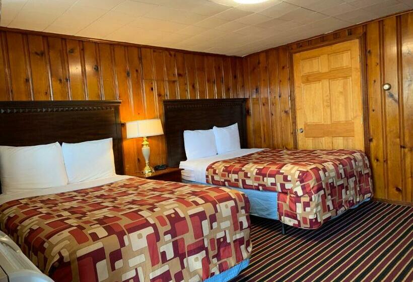 غرفه قياسيه سريرين مزدوجين, Budget Inn