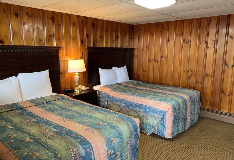 غرفه قياسيه سريرين مزدوجين, Budget Inn