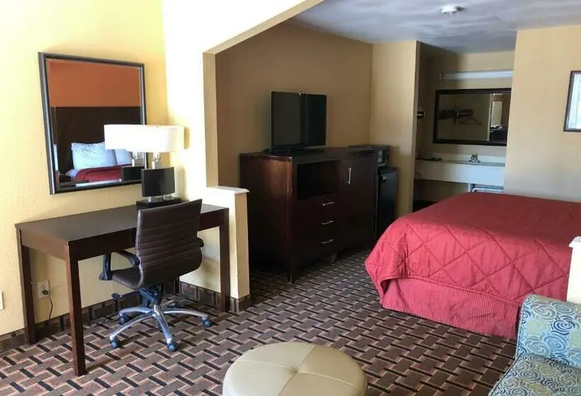 キングサイズベッドのスタンダードルーム, La Grange Executive Inn And Suites