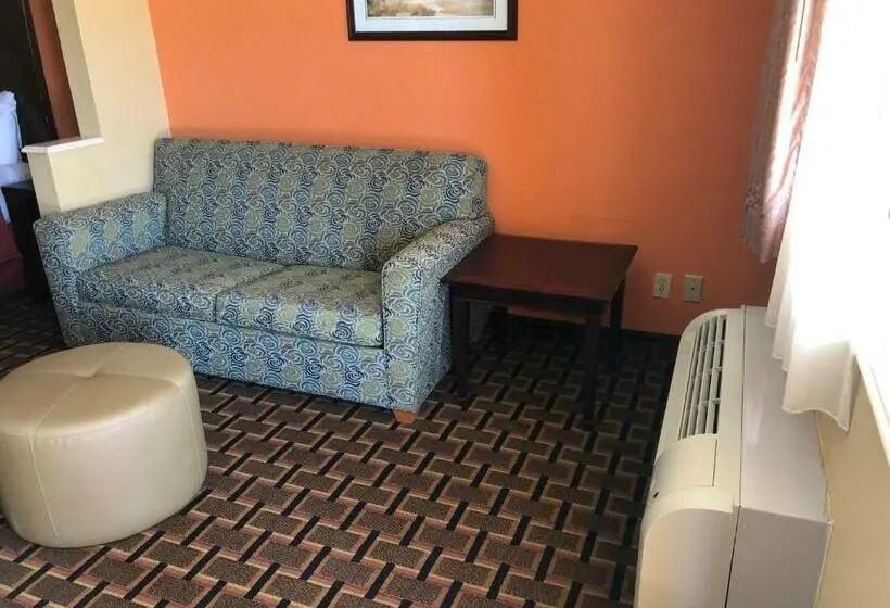 キングサイズベッドのスタンダードルーム, La Grange Executive Inn And Suites