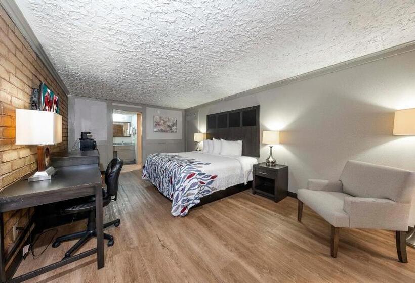 غرفة ديلوكس سرير كينج, Red Roof Inn Monroe