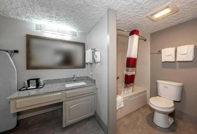 اتاق سوپریور با تخت بزرگ, Red Roof Inn Monroe