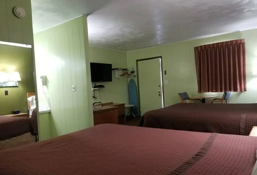 ２ダブルベッドのスタンダードルーム, Parkview Motel