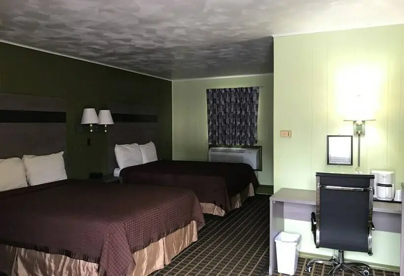 ２ダブルベッドのスタンダードルーム, Parkview Motel