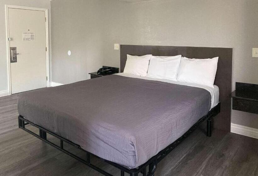 اتاق استاندارد با تخت بزرگ, Motel 6 Glendale Ca Pasadena Burbank Los Angeles