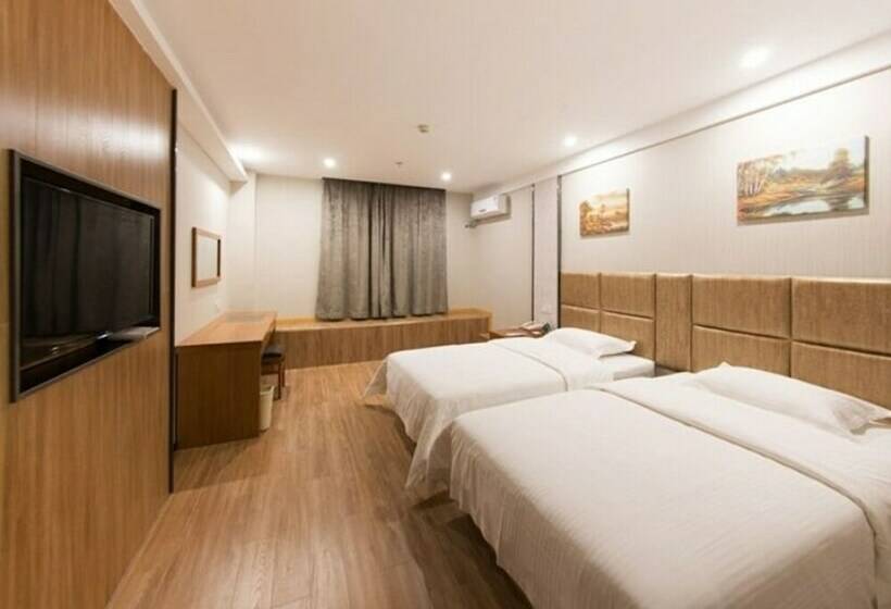 Номер Стандарт, Greentree Inn Jiangsu Yancheng Yandu Bus Station Middle Daqing Road Express