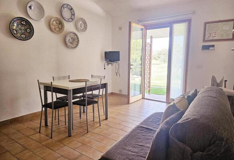 آپارتمان 1 خوابه با چشمانداز باغ, Agriturismo Il Migliarino