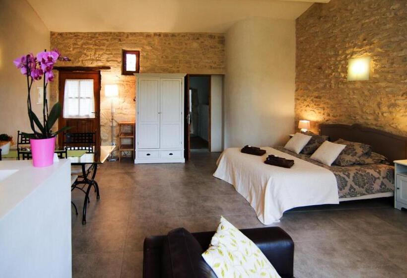 スイート（家族用）, Mas De La Rivoire B&b