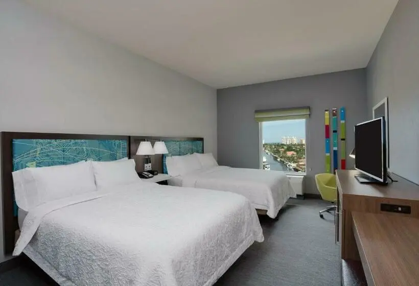 スタンダードルーム, Hampton Inn Fort Lauderdale Pompano Beach